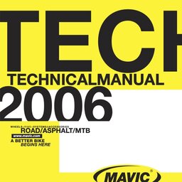 2006 Mavic Technical Manual