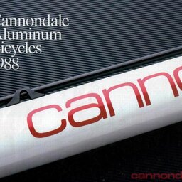 1988 Cannondale Catalogue