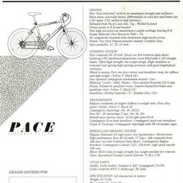 Pace RC-100  Model “T” and LE Type Technical Data Sheet