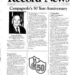 1983 Campagnolo Record News Vol 1 No 3