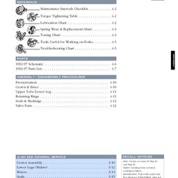 Rock Shox Mag Series Manual - Service, tuning and parts information