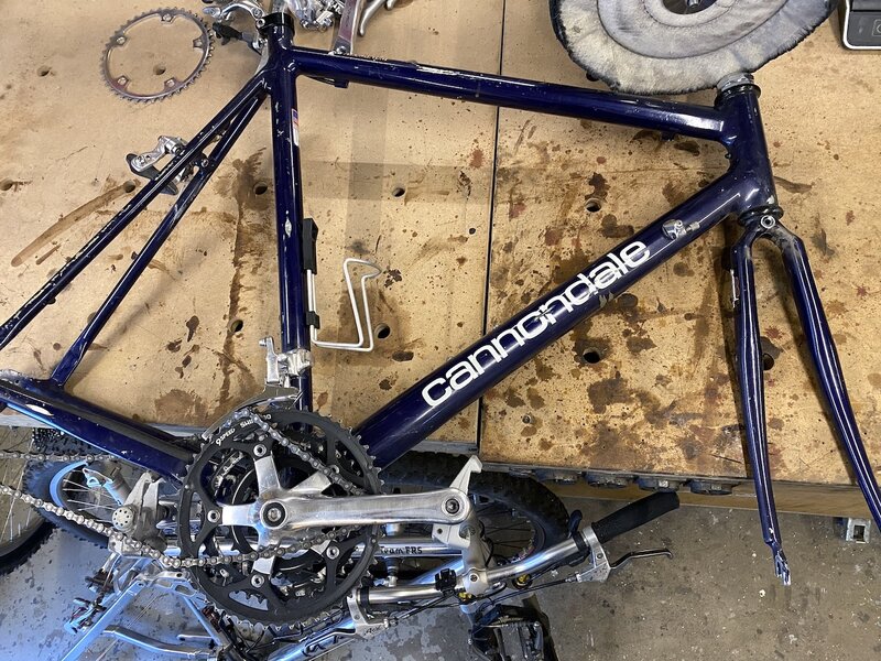 1993 Cannondale R800 road bike track bike hommage restoration project image picture example b...jpeg
