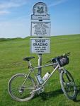 Raleigh on tour in cross country tour mode