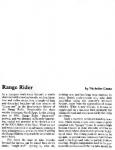 Range Rider