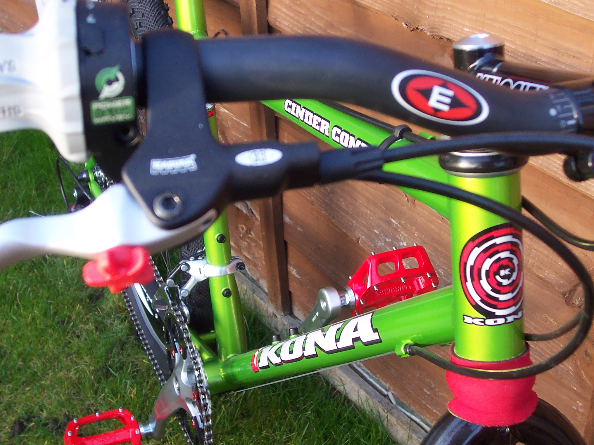 front end close up