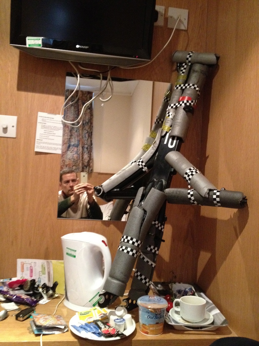 S Bike on it's way north