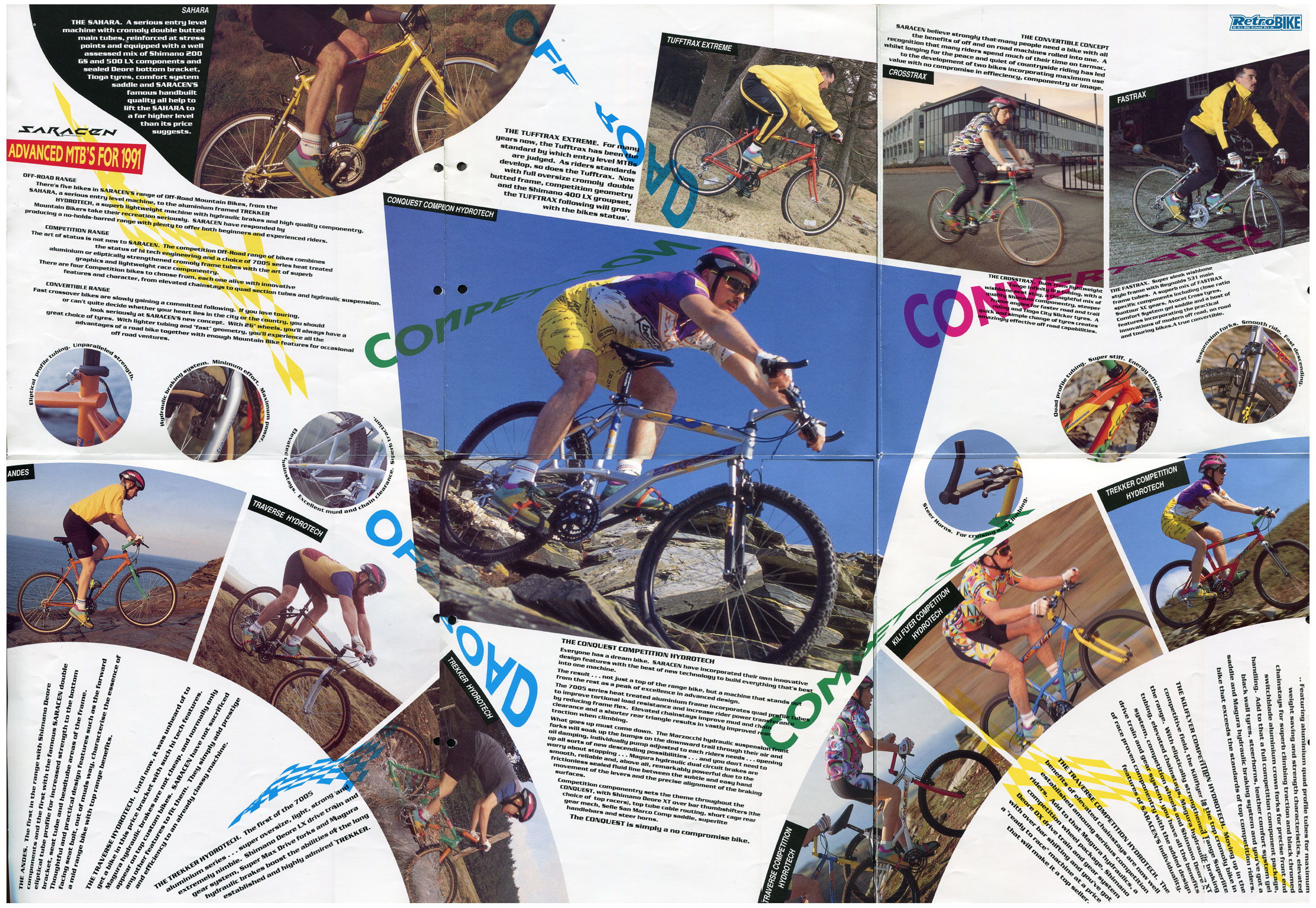 Saracen Catalogue 1991 A1 Poster