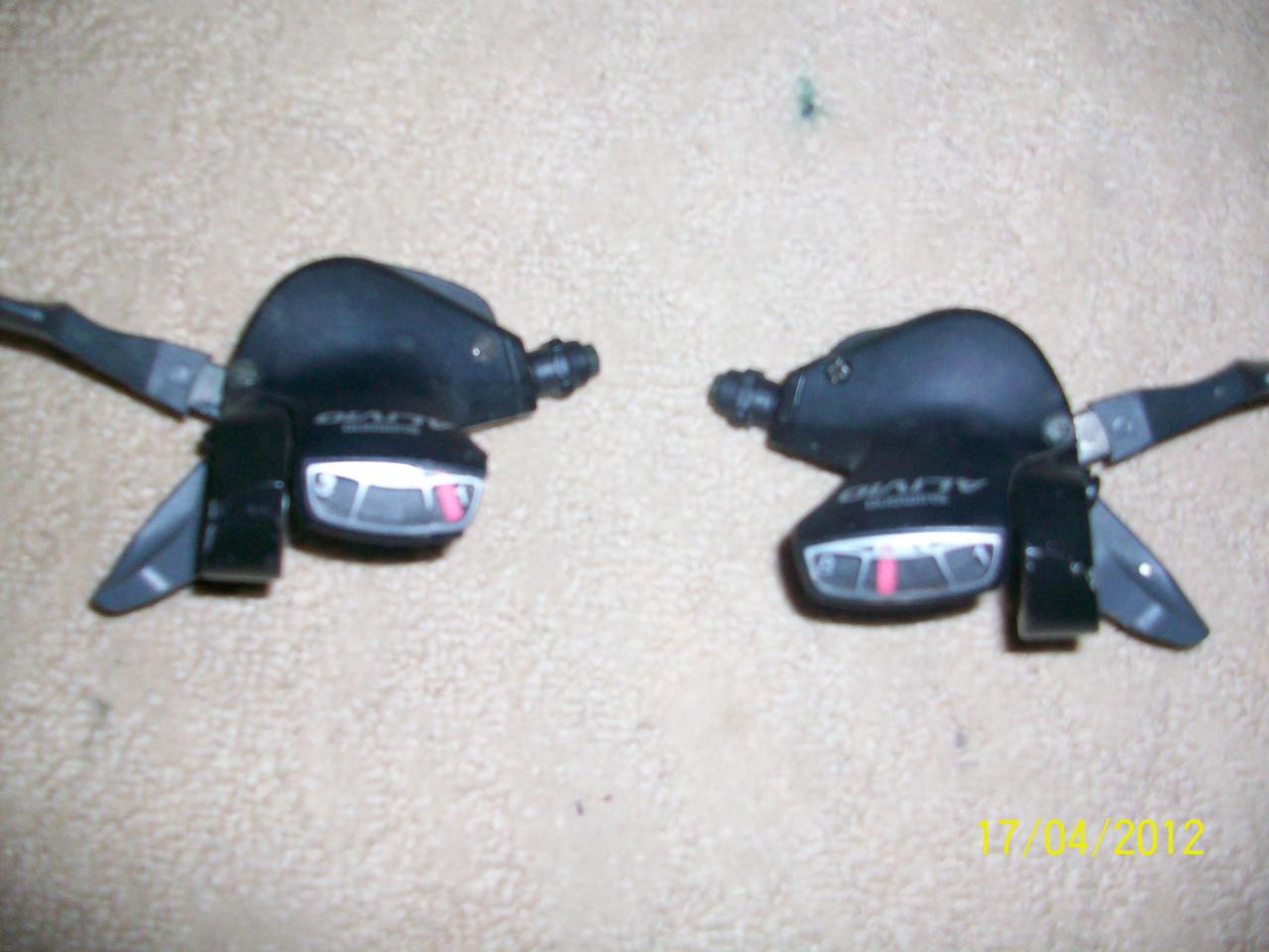 shimano lx 8 speed quick fire shifters
