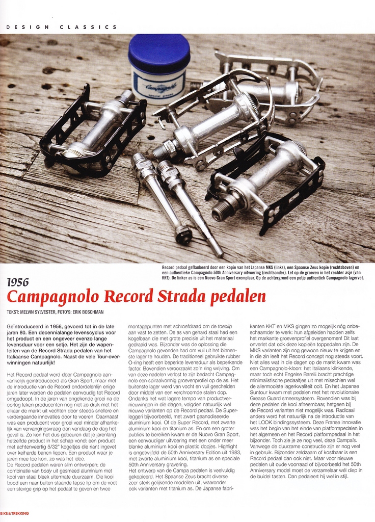 Record pedalen