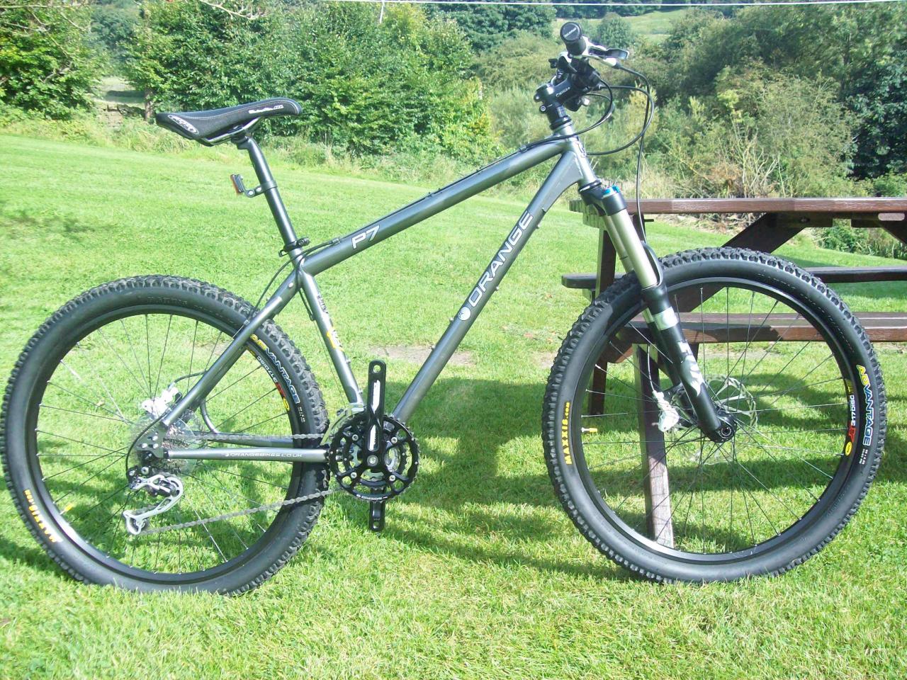 2010 Orange P7 Pro in Custom Chrome Grey .