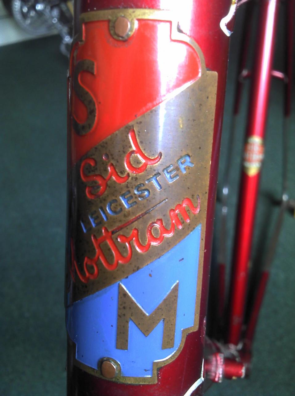Sid Mottram's Head badge