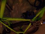 Horny toad seat tube cable routing