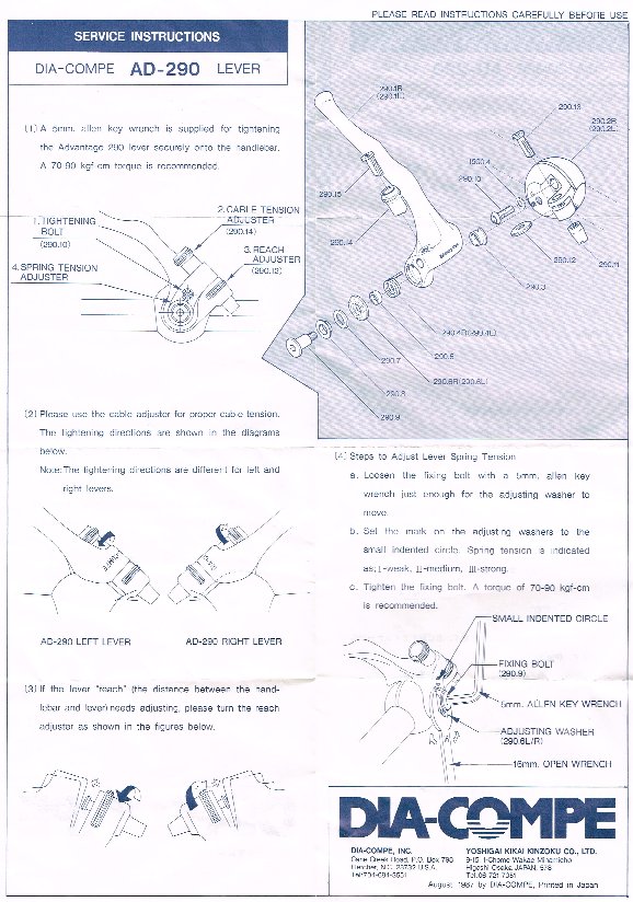 Dia-Compe AD-290 1988