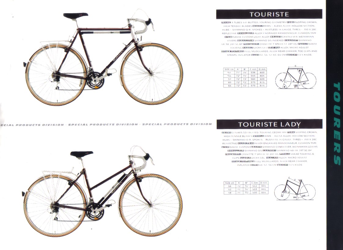 11 - Tourers : Touriste , Touriste Lady