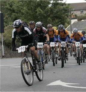 James Webster on his way to 25th place at the IoM end to end