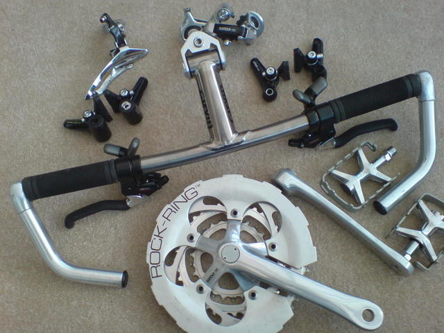 Suntour XC comp & pro + titanium girvin flexstem