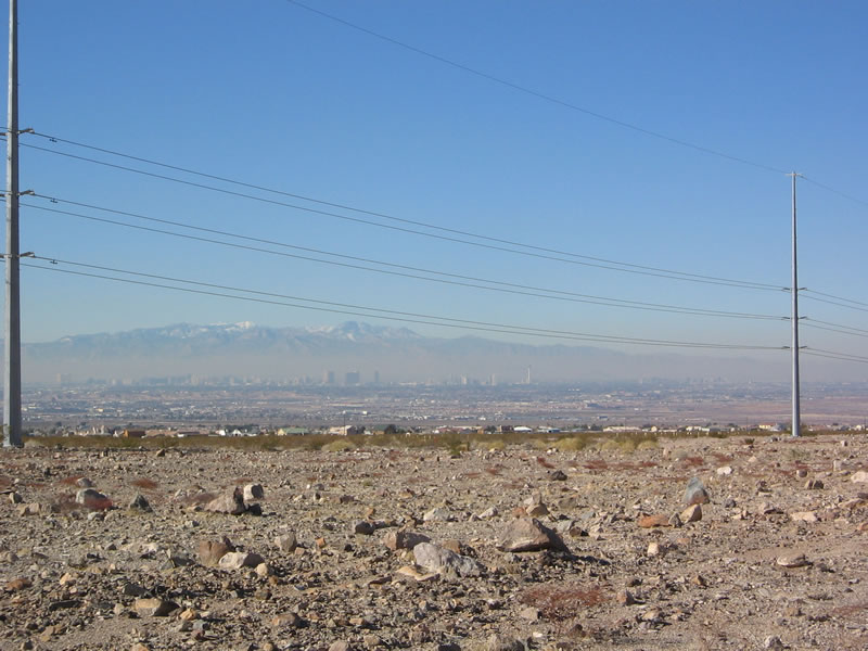 The beautiful clean air of Las Vegas.