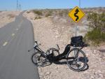 The trike needed a rest.