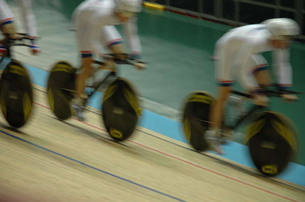 GB Sprint Team doing the business