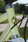 Brazed head lugs and cable guides.  Solid brass head badge.