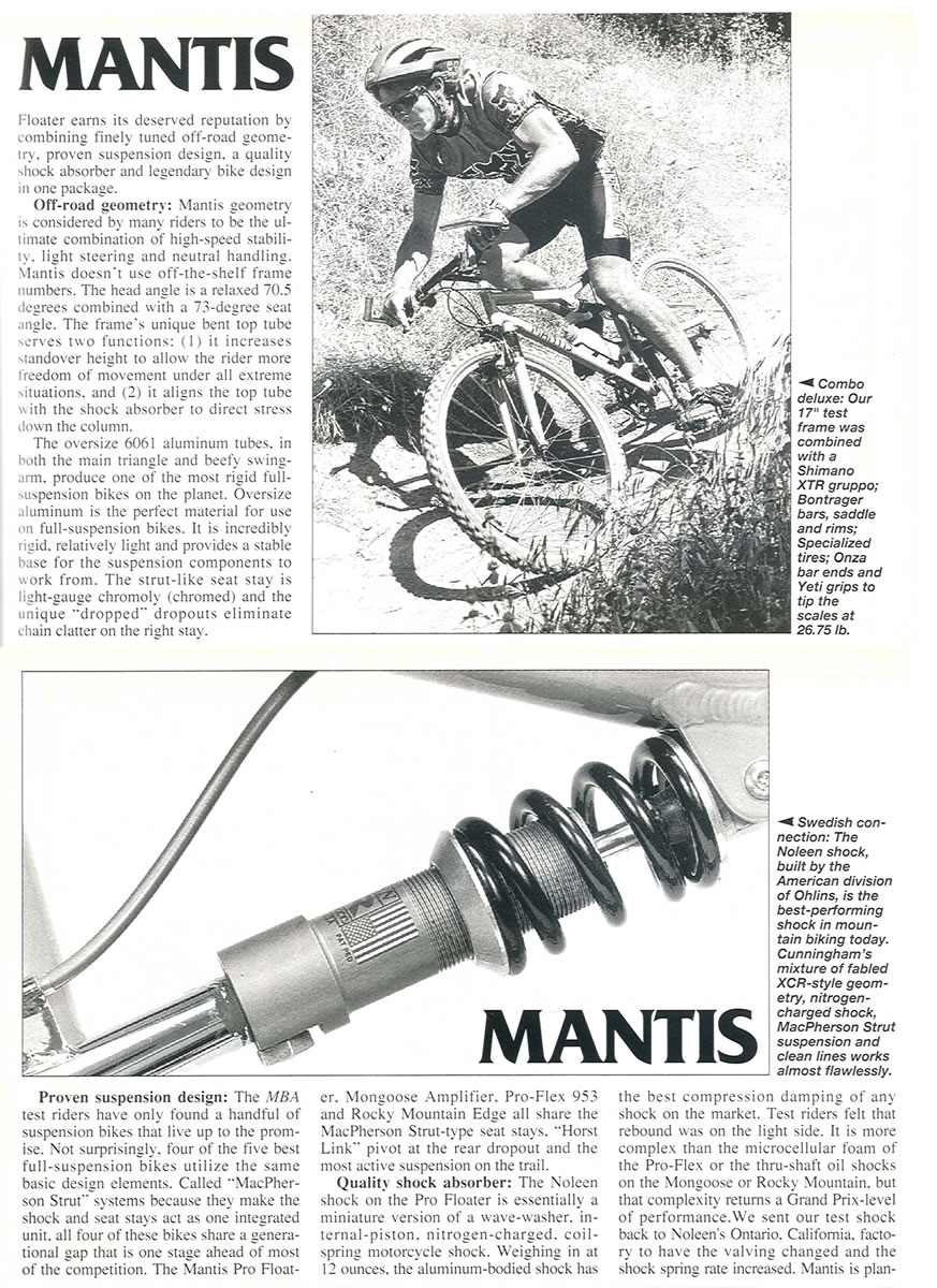 Mantis MBA 2