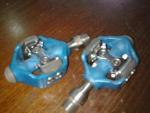 Onza titanium pedals