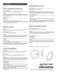 1998 Syncros Alu Chainrings Manual