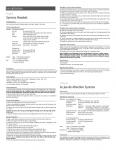 1998 Syncros Headset Manual