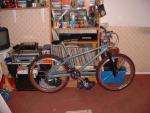 My bike ages ago annoyingly in wrongly coloured piant before chromed!!