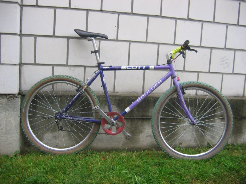 Scott Boulder 93 violet / blue