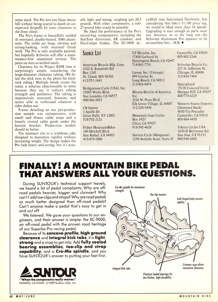 1989 Buyer's Guide Page 9