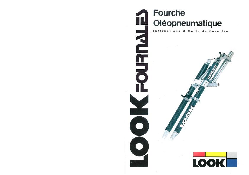 Look Fournales XC Manual
