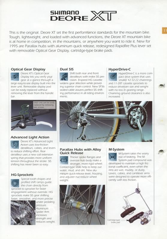 Deore XT tech