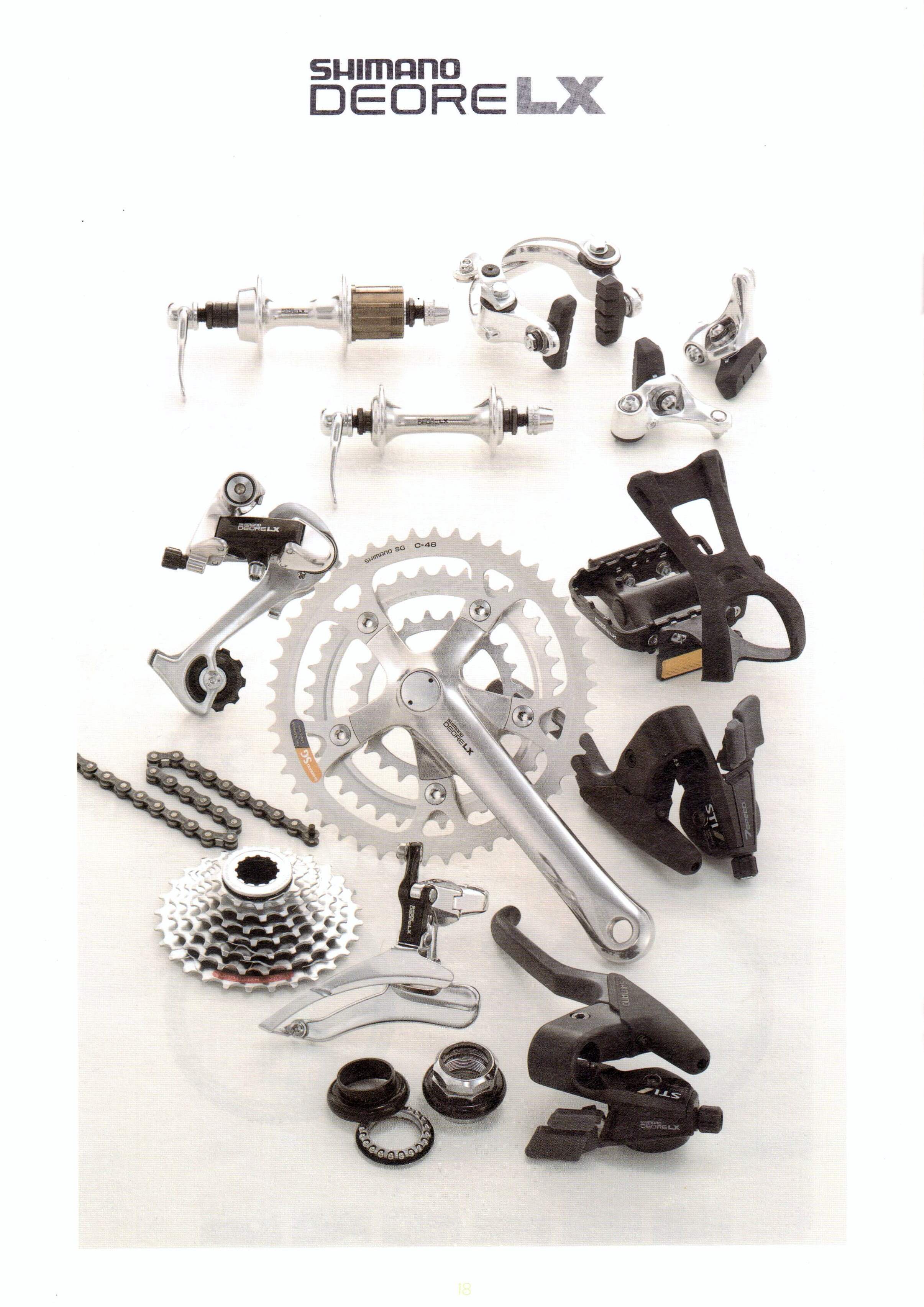 Shimano Deore LX (group picture)