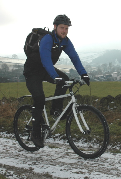 1993 Saracen Tufftrax [Retromod] - Macclesfield Forest - January 2010