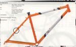 1998 Bontrager Race frame