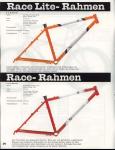 1988 Bontrager Race and Race Lite Frames